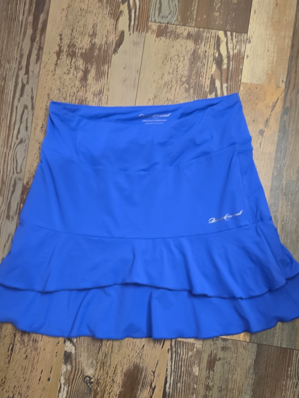 Denise Cronwall Tennis Golf Skort Athletic Blue Womens Size Medium